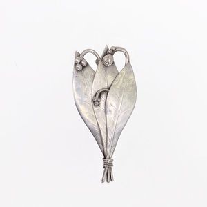 Vintage Sterling Silver Brooch